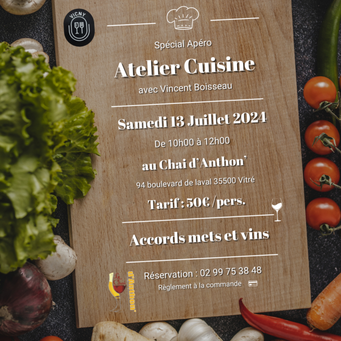 Atelier Cuisine Du 13.07.2024 (Publication Instagram)